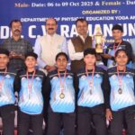 KHELNEWZ BHATAPARA DESK राज्य स्तरीय जूनियर भारोत्तोलन प्रतियोगिता में राजनांदगाव व रायपुर बने टीम चैंपियन