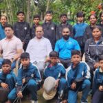 KHELNEWZ DURG DESK सेक्टर स्तरीय व्हॉलीबॉल में कन्या महाविद्यालय बना विजेता