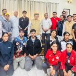 KHELNEWZ DURG DESK हेमचंद् विश्वविद्यालय की पूर्व खिलाड़ी ज्ञानेश्वरी यादव राज्य गुण्डाधुर पदक से हुई सम्मानित