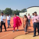 KHELNEWZ RAIPUR DESK कायाकिंग एंड कैनोइंग चैंपियनशिप मे राज्य को 12 पदक दिलाने वाली मनमत्ती बघेल ने खेल मंत्री से की मुलाक़ात