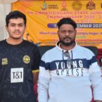 KHELNEWZ BILASPUR DESK सी एम दुबे कॉलेज के खिलाड़ी प्रांजल और गरिमा ने वेटलिफ्टिंग में जीता गोल्ड