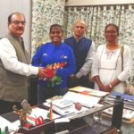 KHELNEWZ RAIPUR DESK हरिशंकर शुक्ल स्मृति महाविद्यालय के क्रीड़ाधिकारी डॉ राजेश जंघेल हुआ का चयन