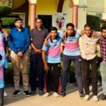 KHELNEWZ BILASPUR DESK एयू की कबड्डी महिला टीम खेलो इंडिया प्रतियोगिता में भाग लेने जयपुर हुए रवाना