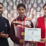 KHELNEWZ DURG DESK अखिल भारतीय वन खेल कूद प्रतियोगिता में संगीता राजगोपालन सर्वश्रेष्ठ महिला खिलाड़ी घोषित