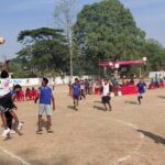 KHELNEWZ DHAMTARI DESK राज्य स्तरीय नेटबॉल प्रतियोगिता हेतु जिले की टीम हुए रवाना