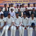 KHELNEWZ BILASPUR DESK खेलो इंडिया यूनिवर्सिटी गेम्स में कांस्य पदक जीतने वाली एयू की टीम का न्यायधानी पहुंचने पर हुआ भव्य स्वागत