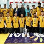 KHELNEWZ GARIYABAND DESK राजीवलोचन कॉलेज में इंटर कॉलेज बॉल बैडमिंटन स्पर्धा का हुआ आयोजन