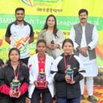 KHELNEWZ RAIPUR DESK राज्य स्तरीय इंटर कॉलेज बैडमिंटन प्रतियोगिता मे रायपुर सेक्टर टीम बना उपविजेता