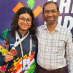 KHELNEWZ BILASPUR DESK राष्ट्रीय इंडोर एथलेटिक्स चैंपियनशिप में छत्तीसगढ़ की सोनिका ने जीता ब्रॉन्ज़ मेडल