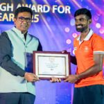 KHELNEWZ RAIPUR DESK खेलो इंडिया ट्राइबल गेम्स के तैराकी में अनुष्का ने लगाया मेडल्स का चौका