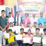 KHELNEWZ BILASPUR DESK जिला स्तरीय शतरंज प्रतियोगिता का हुआ सफल समापन