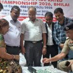 KHELNEWZ BILASPUR DESK सीबीएसई फॉर ईस्ट ज़ोन स्पर्धा के लिए हॉली क्रॉस स्कुल की  फुटबॉल टीम कोलकाता रवाना