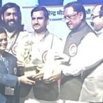 KHELNEWZ BILASPUR DESK राज्य खेल अलंकारण समारोह मे जिले के तीन टेबल टेनिस   खिलाड़ी हुए सम्मानित