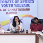 KHELNEWZ RAIPUR DESK जिला स्तरीय सब जूनियर बैडमिंटन स्पर्धा राजधानी में जारी