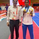 KHELNEWZ BILASPUR DESK राष्ट्रीय बास्केटबॉल स्पर्धा हेतु शहर के चार खिलाड़ियों का हुआ चयन