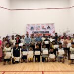 KHELNEWZ BALAUDABAZAR DESK राज्य स्तरीय शालेय कुराश स्पर्धा में भाटापारा के खिलाड़ियों ने जीते सात पदक