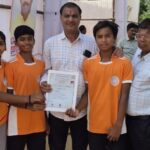 KHELNEWZ RAIGARH DESK राज्य स्तरीय लैक्रोस प्रतियोगिता में जिले के खिलाड़ियों ने मारा बाज़ी